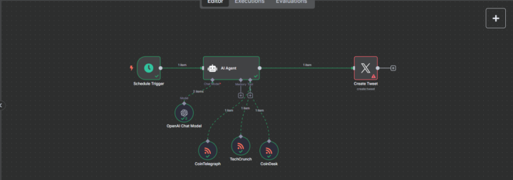 Twitter node 