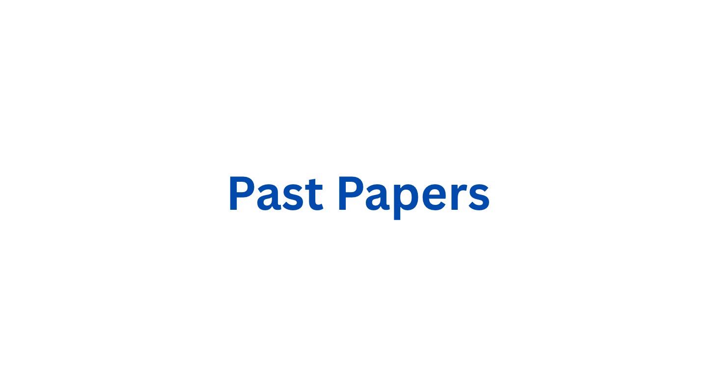 Past Papers Full Course