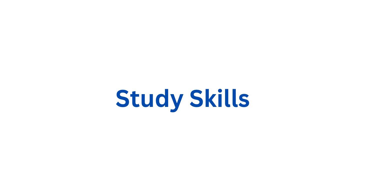 Study Skills Full Course