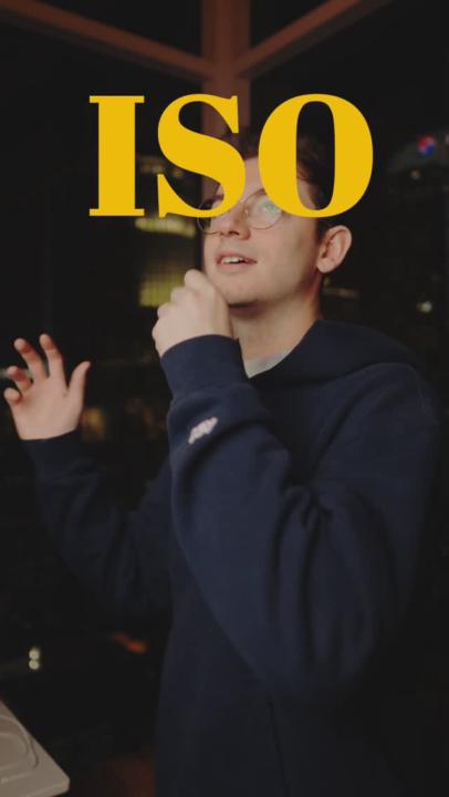 ISO isn't exciting..