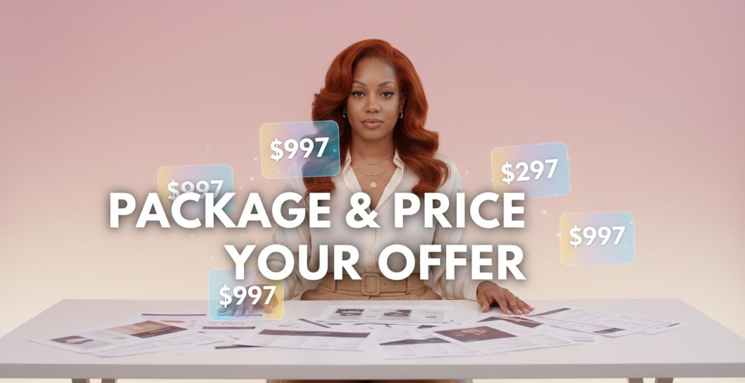 Package & Price Your Offer