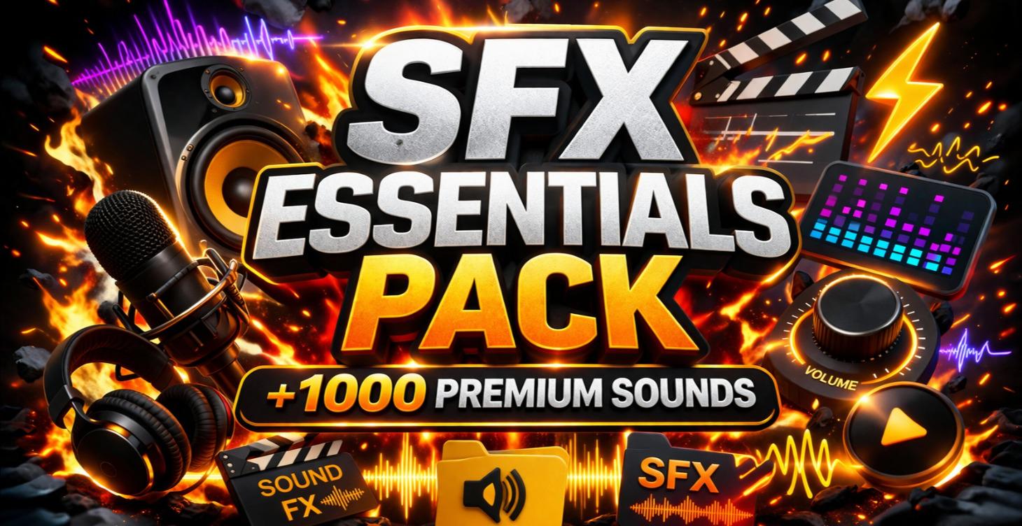 SFX Essentials Pack – +1000 Premium Sounds