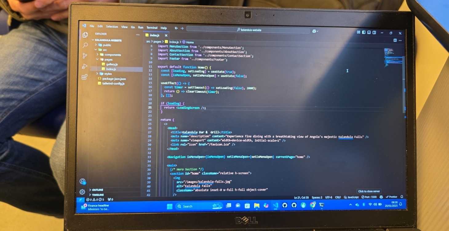 Building custom websites with ai