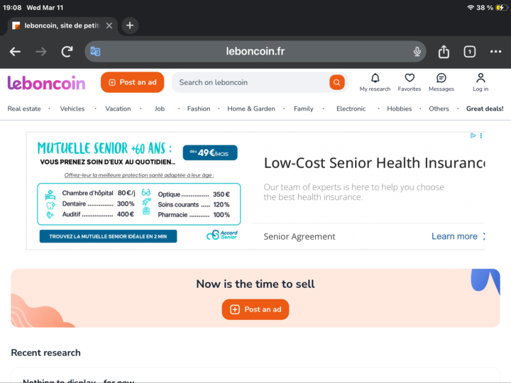 Finding local items online