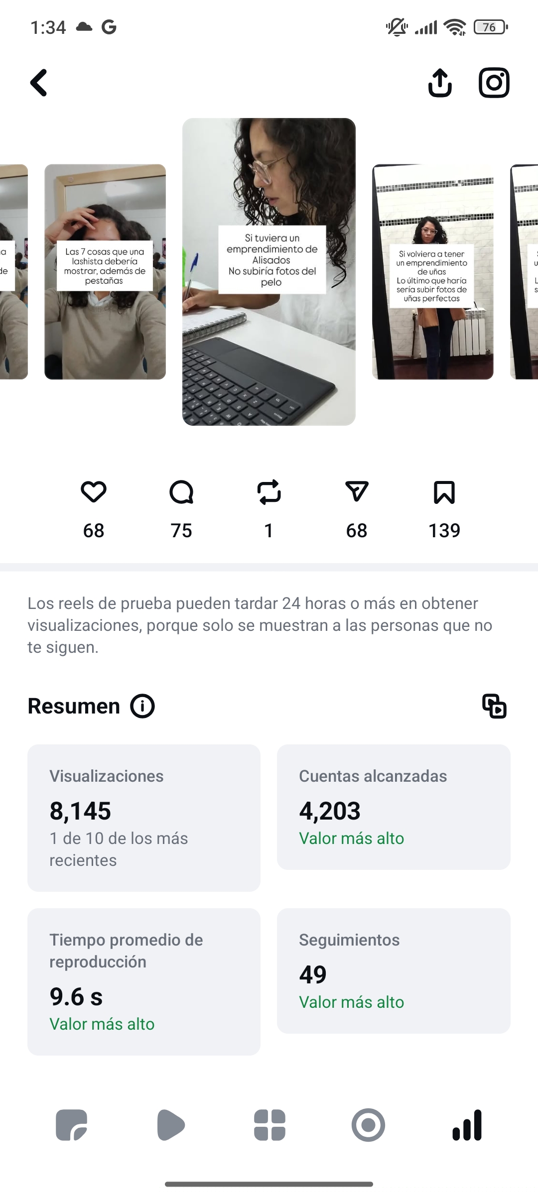 Mi primer reel viral de verdad