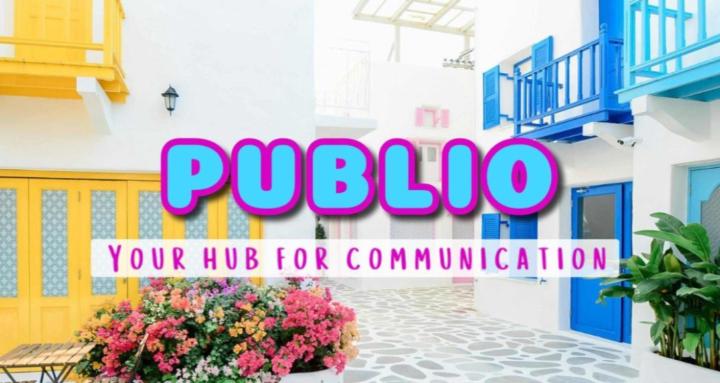 Publio - Hub for communication