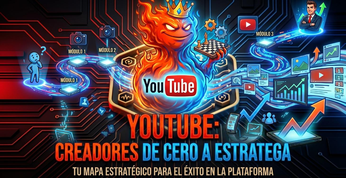 YouTube: Creador de 0 a Estratega