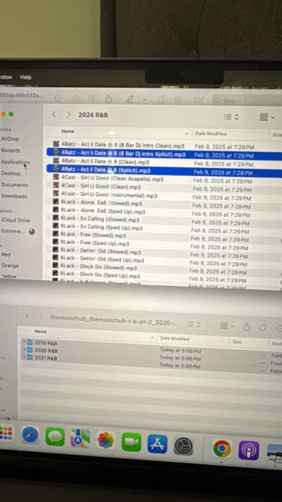 Hi Guys, somebody can tell me ghe fast way to clean all this version music, i just want 1 clean version nd 1 intro version!! Thank You🙏🏿🙏🏿