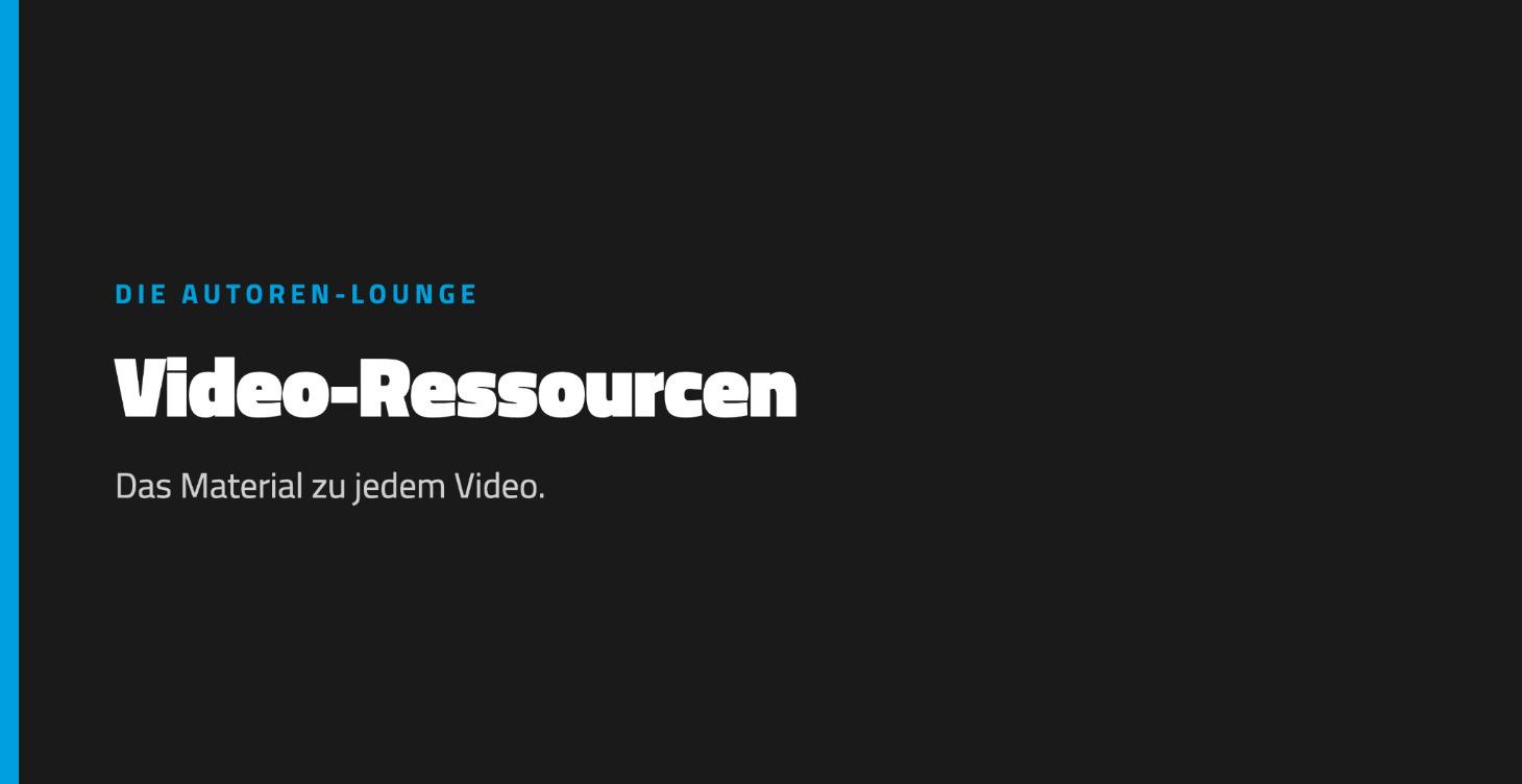 Video-Ressourcen