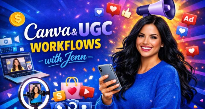 Canva & UGC Workflows by Jenn