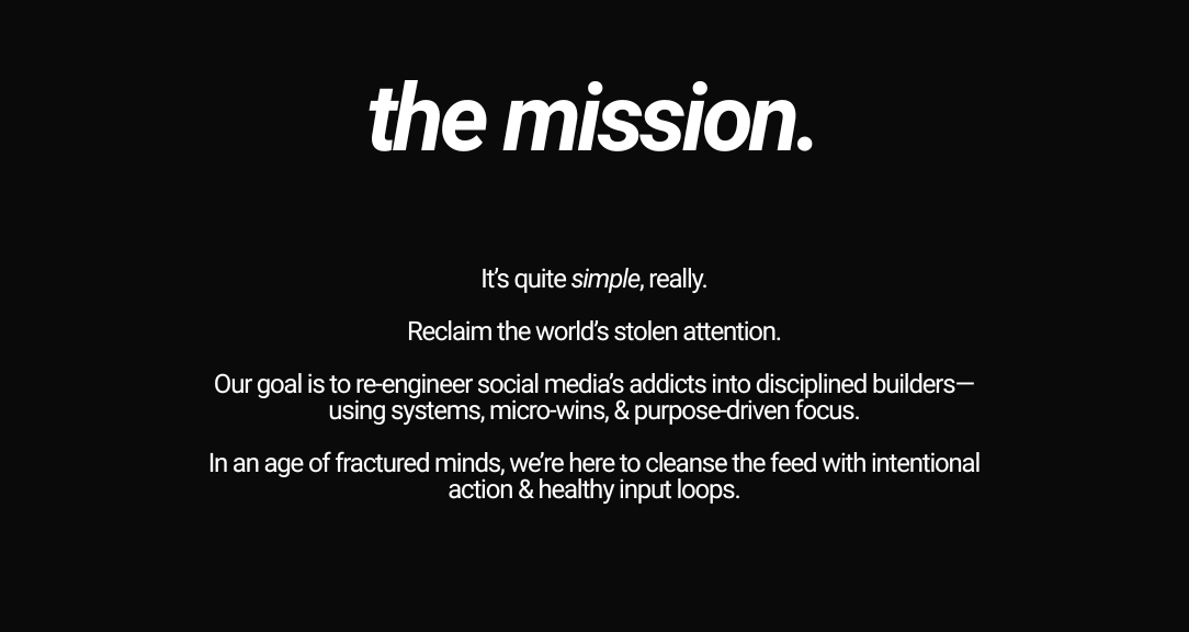The Focus OS