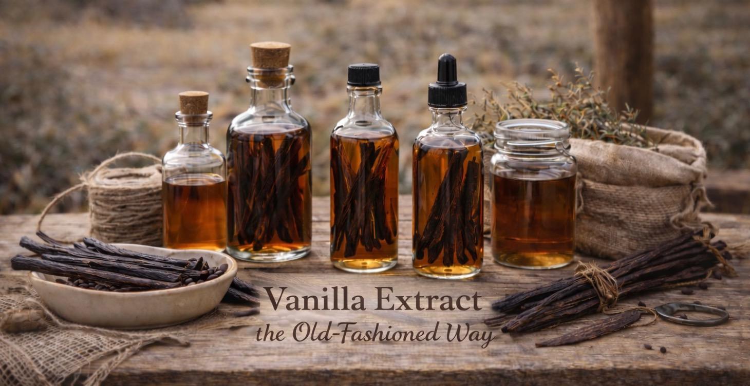 Vanilla Extract the Old Fashioned Way