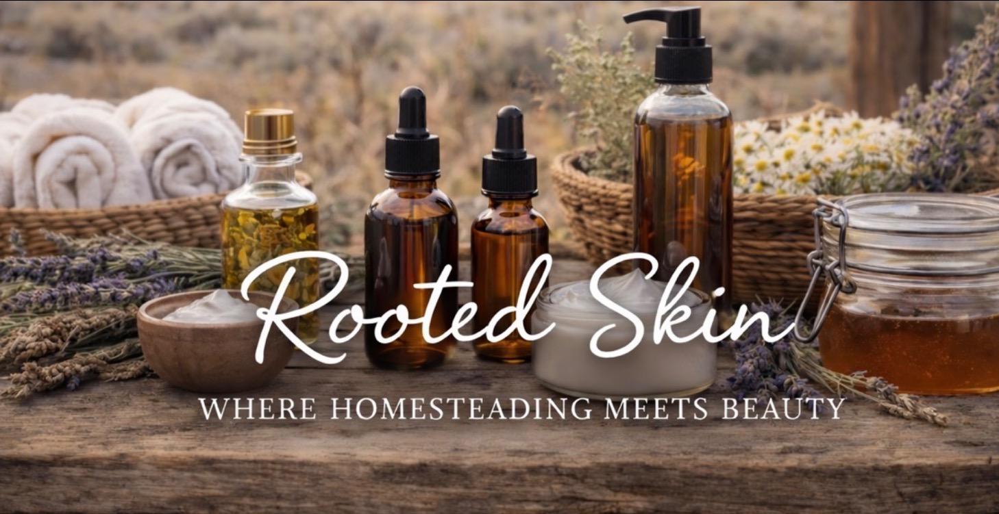Rooted Skin: Where Homesteading Meets Beauty