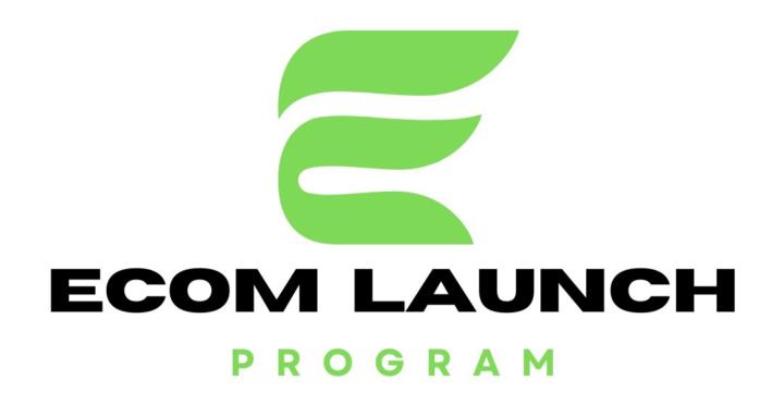 Ecom Launch Program