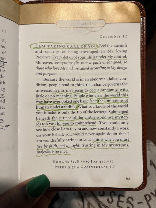 GOD IS TAKING CARE OF YOU🥹