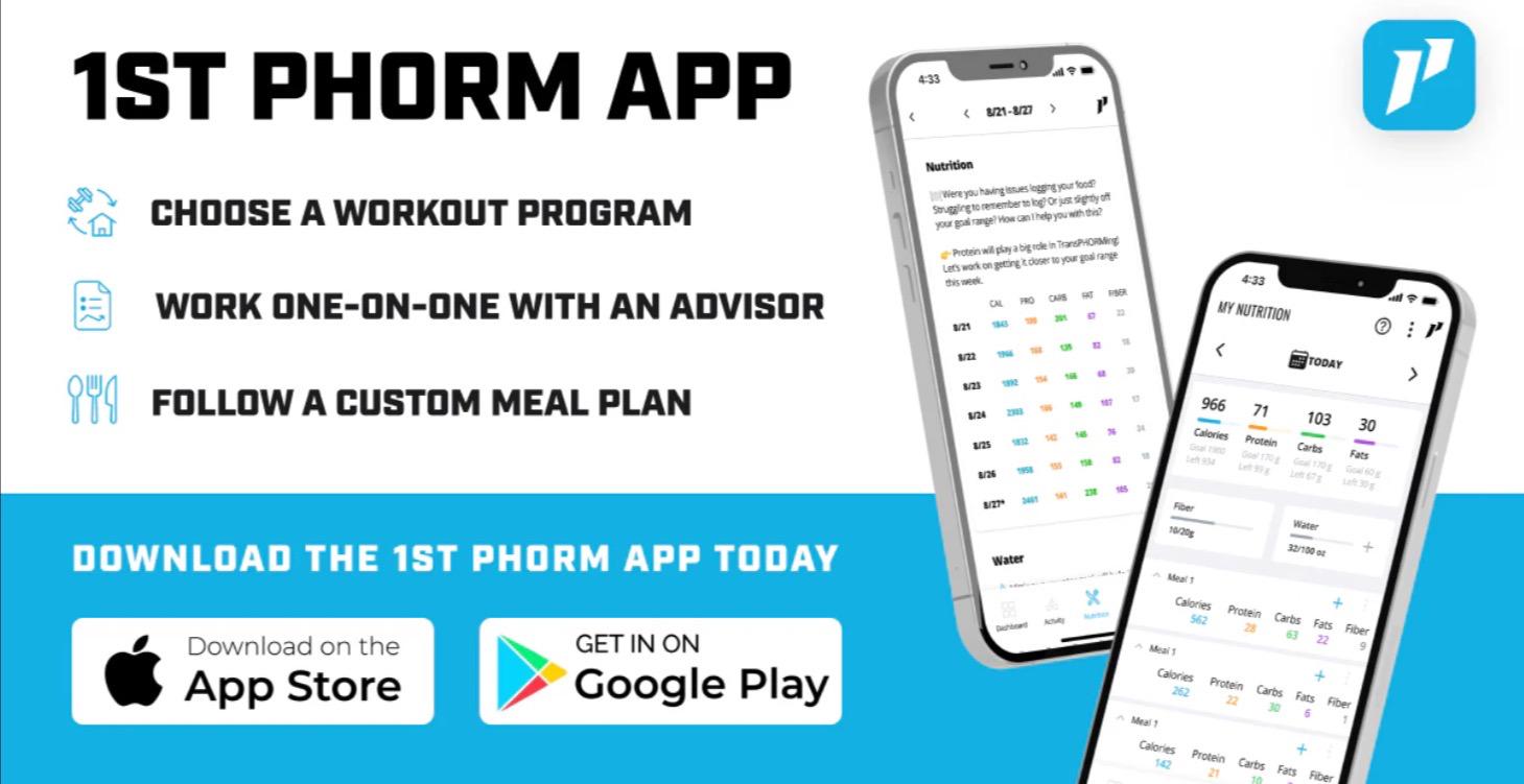 How To Use the 1st Phorm App