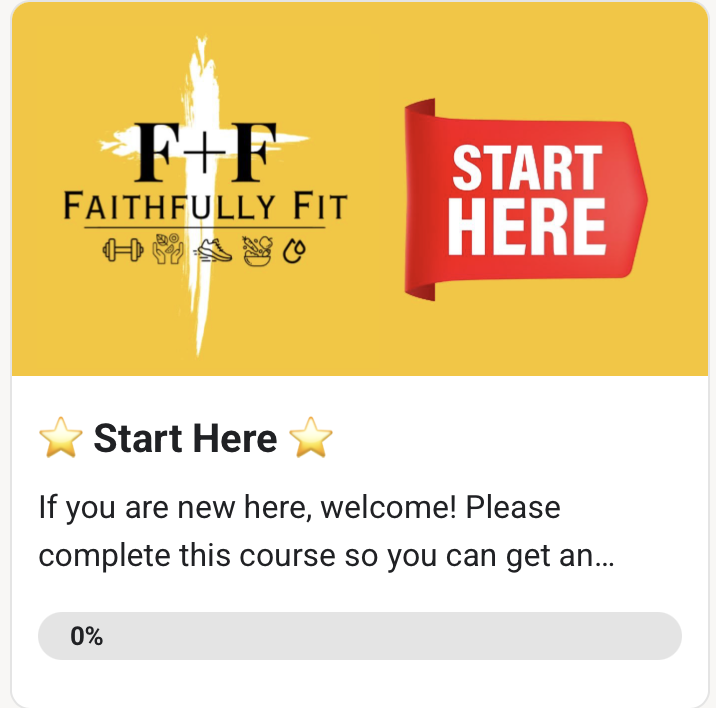 ⭐️Start Here Course ⭐️ in the Classroom Tab