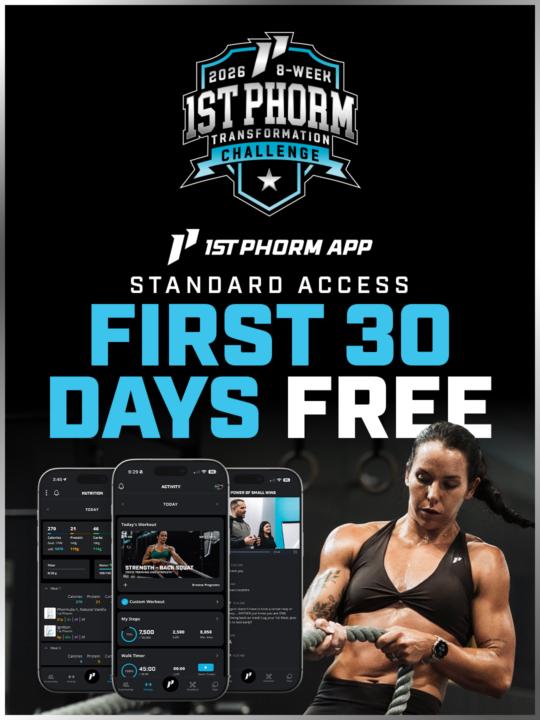 Resource - Free 30 Day Trial of 1st Phorm App
