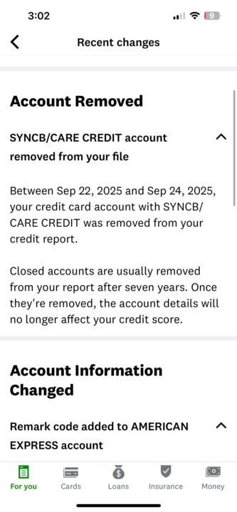 Deletion!