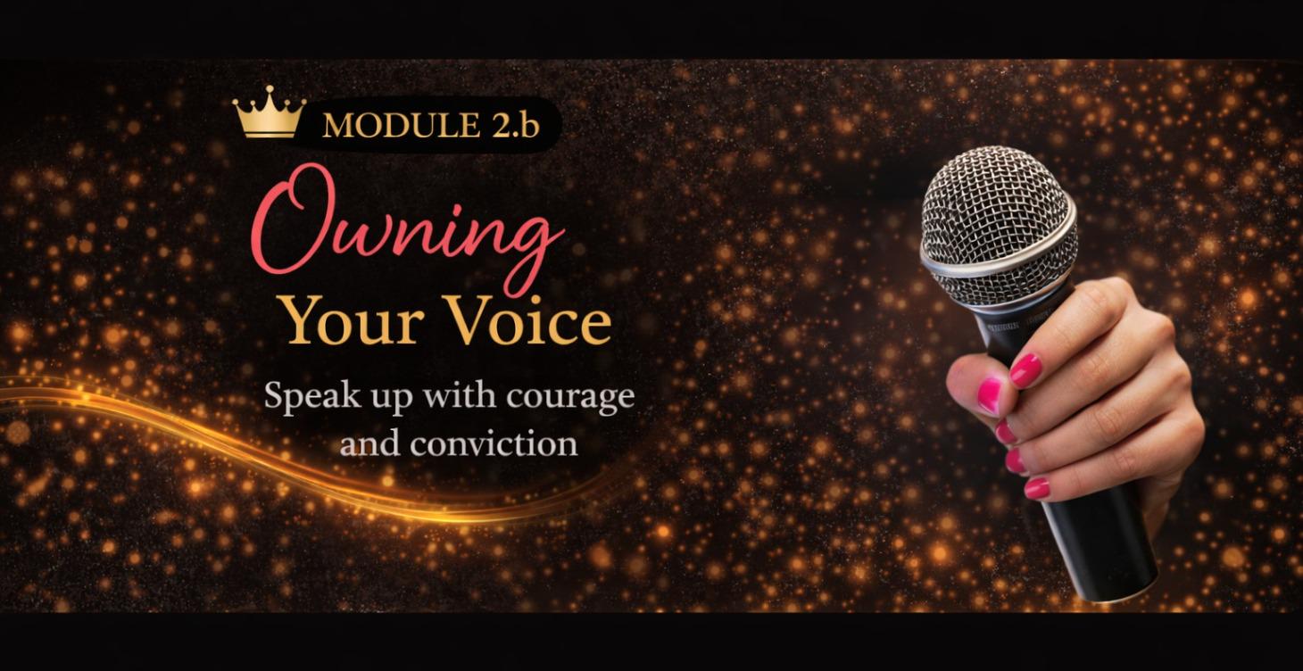 Module 2.b Owning Your Voice