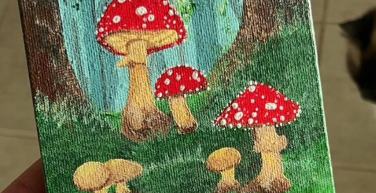 Mushroom forrest