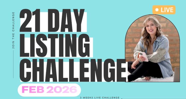 21 Day Listing Challenge | F26