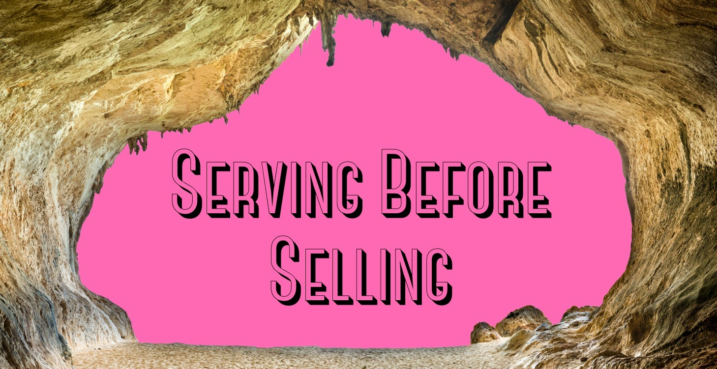 Serving Before Selling