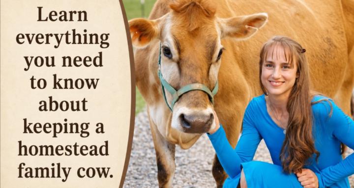 Homestead Family Cow