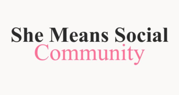 She Means Social community