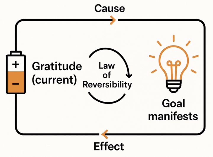 Gratitude + The Law of Reversibility = Reality Hacking