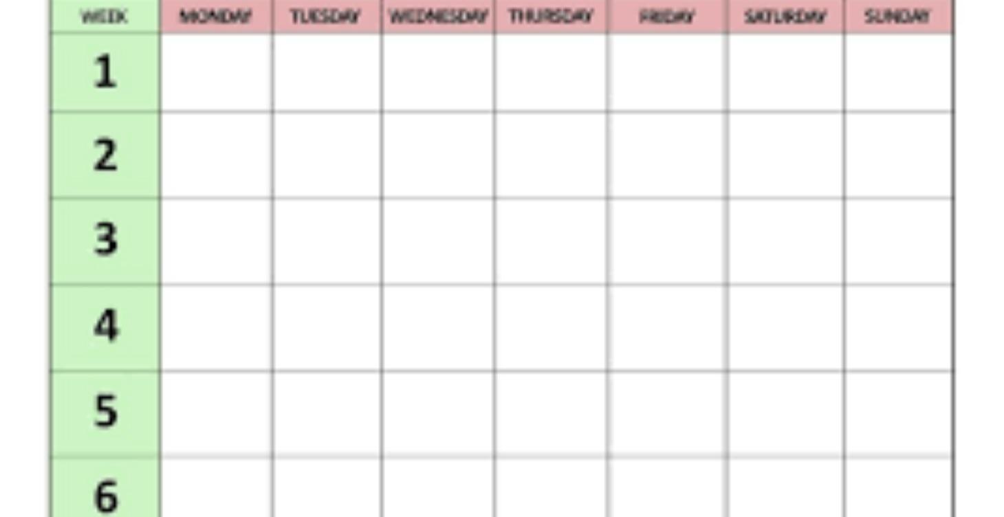 FREE 6 WEEK PROGRAM