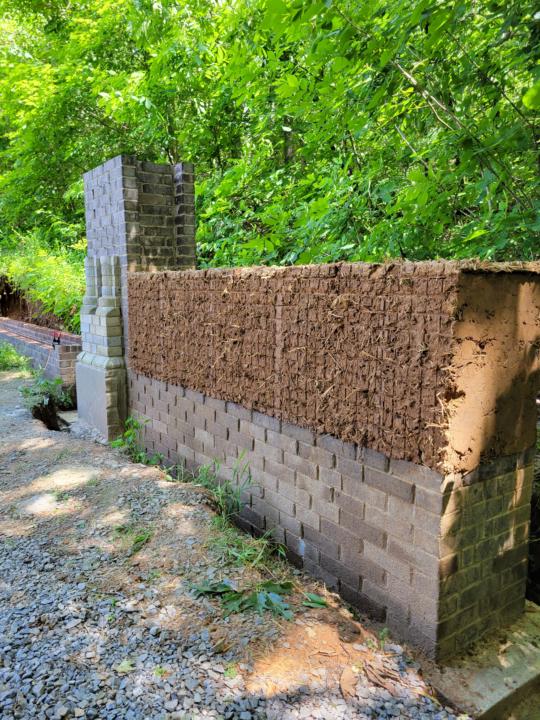 The Cob Wall - Progress Video/Photos