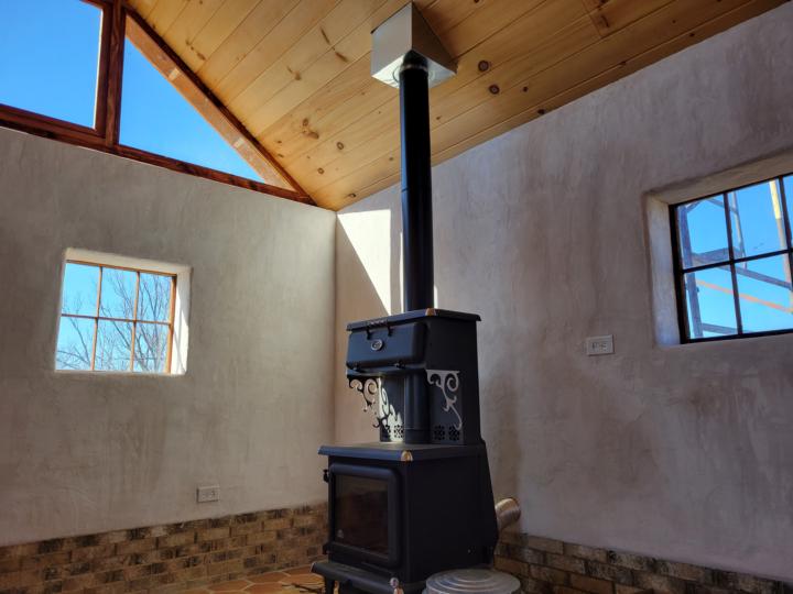 New Straw-Clay House - Photos I took yesterday.