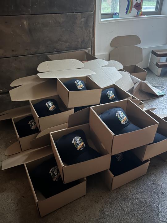 Hats shipping tomorrow!