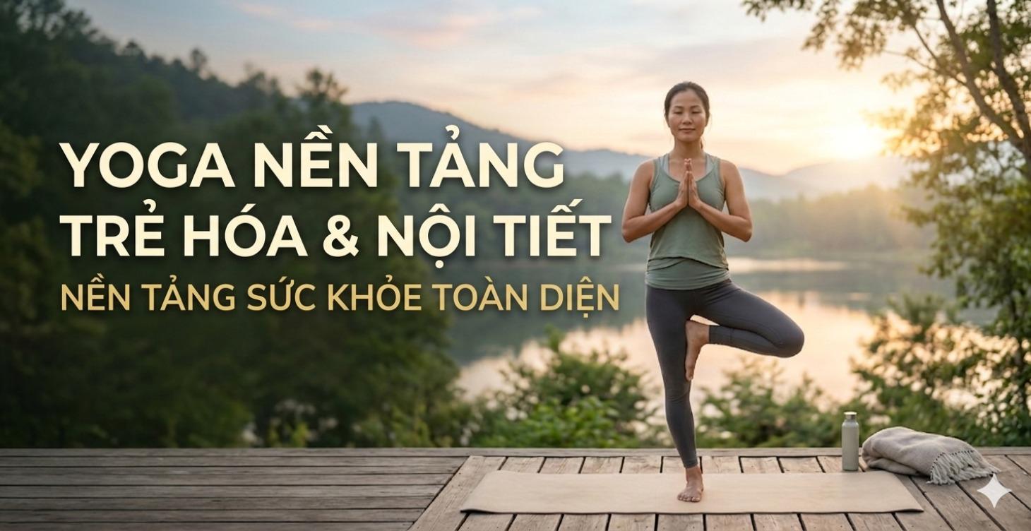 Yoga nền tảng Trẻ Hóa & Nội Tiết