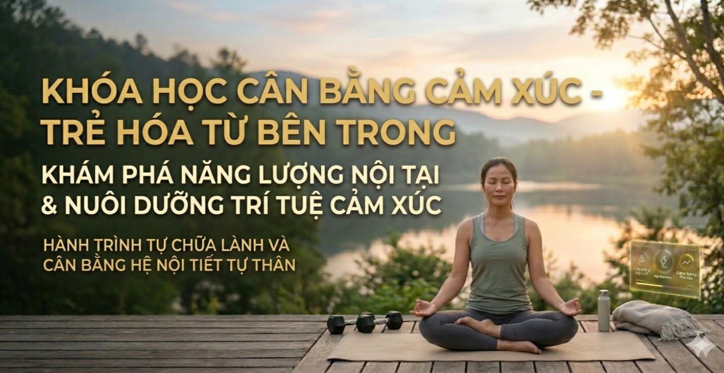 Nhận Biết cảm xúc- nền tảng của Trẻ Hóa & Nội Tiết