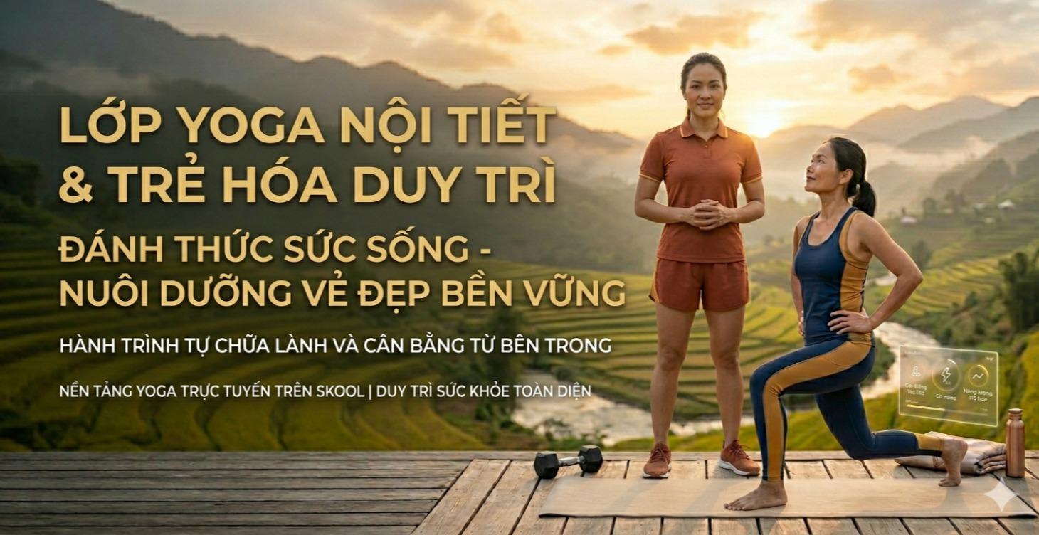 TRẺ HÓA NỘI TIẾT DUY TRÌ - VIP