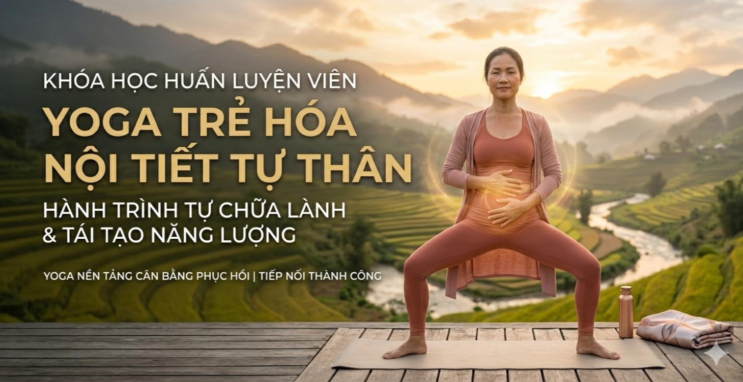 NGUYÊN LÝ Yoga Trẻ Hóa & Nội Tiết