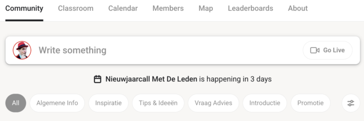 Ledencall Deze Donderdag 08/01 om 20u.