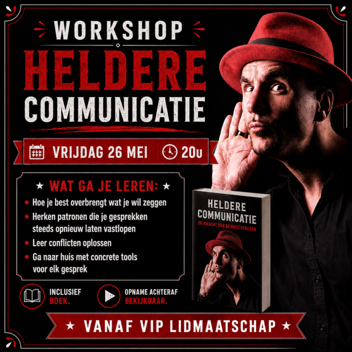 𝗪𝗼𝗿𝗸𝘀𝗵𝗼𝗽 "𝗛𝗲𝗹𝗱𝗲𝗿𝗲 𝗖𝗼𝗺𝗺𝘂𝗻𝗶𝗰𝗮𝘁𝗶𝗲" 𝗢𝗽 𝗩𝗿𝗶𝗷𝗱𝗮𝗴 𝟮𝟲/𝟬𝟲 𝗢𝗺 𝟮𝟬𝘂.