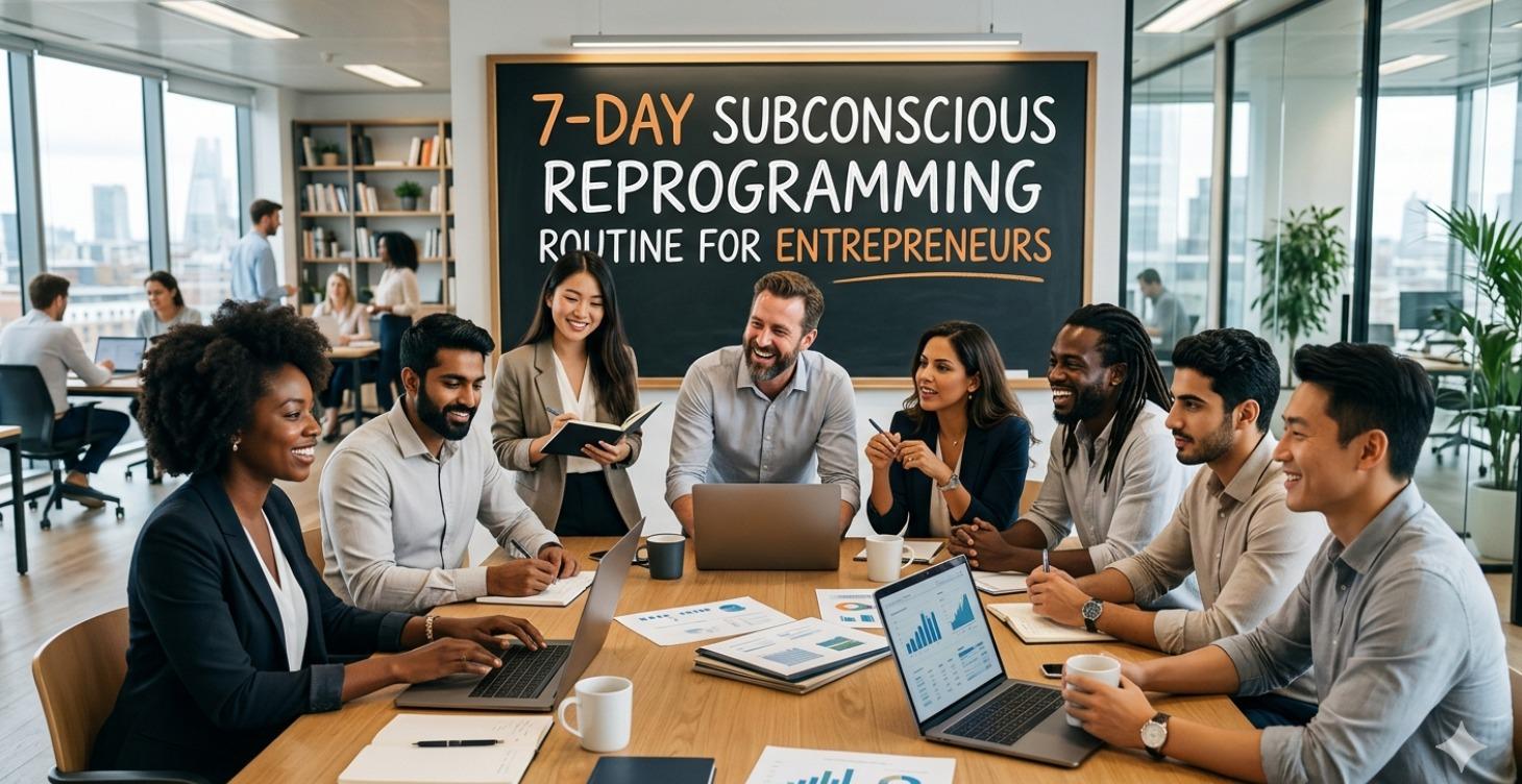 Subconscious reprogramming  for entrepreneurs