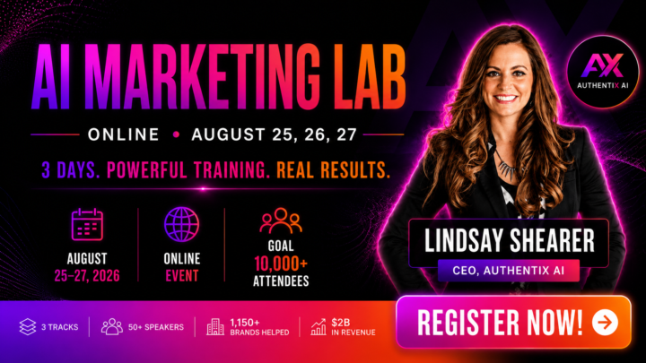 AI MARKETING LAB LIVE SUMMIT! Aug 25/26/27