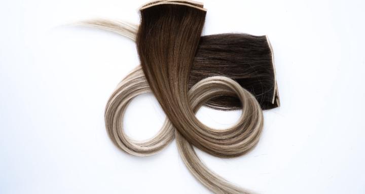 Colouring hair Extensions