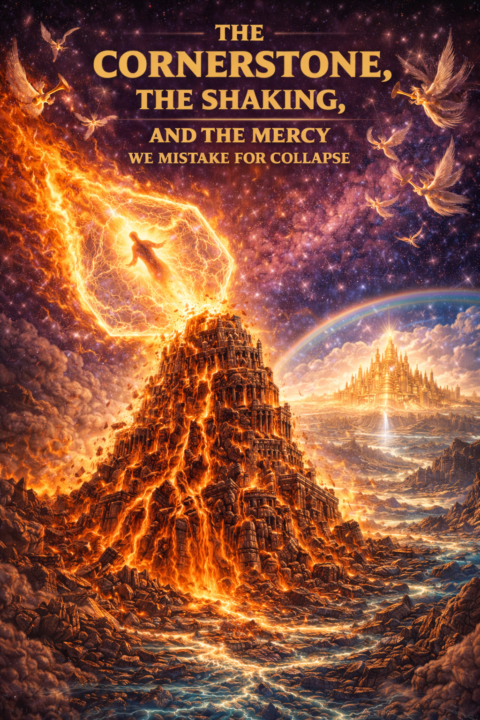 🪨 THE CORNERSTONE, THE SHAKING, AND THE MERCY WE MISTAKE FOR COLLAPSE