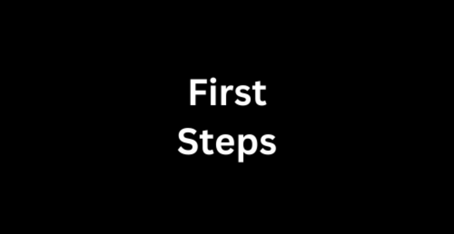 First Steps