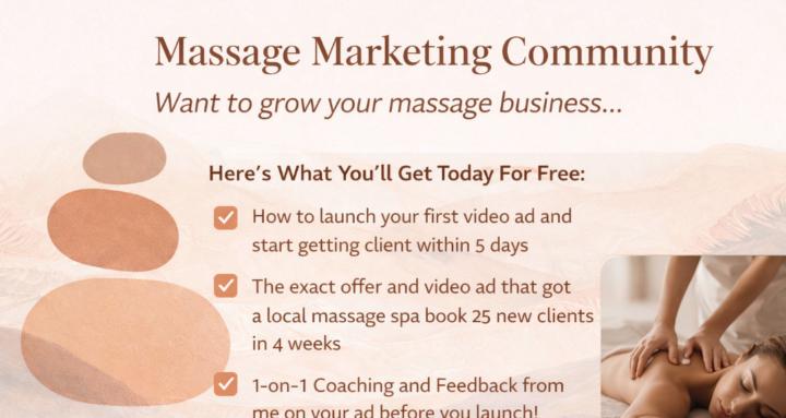 Massage Marketing Community