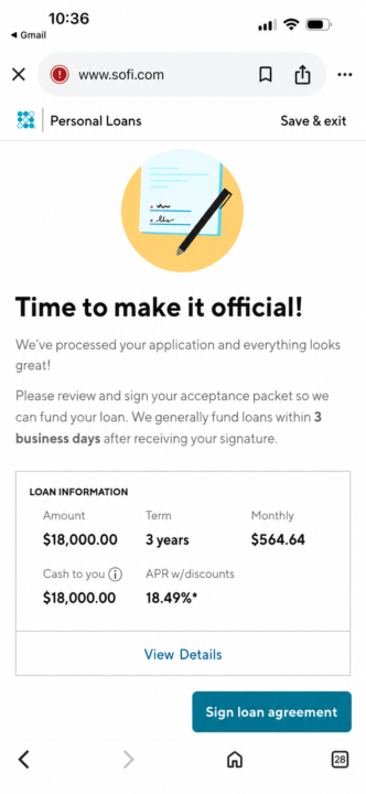 $18,000 FUNDED FOR MY CLIENT 