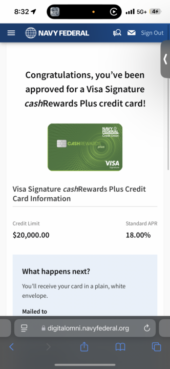 $20,000 approval 