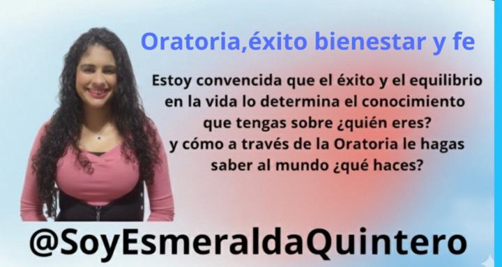 Oratoria, éxito,bienestar y fe