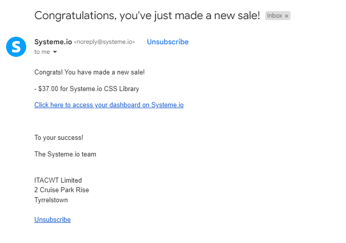 My first digital product sale